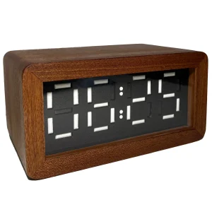 A-Mechanical Push-Pull Flip Clock