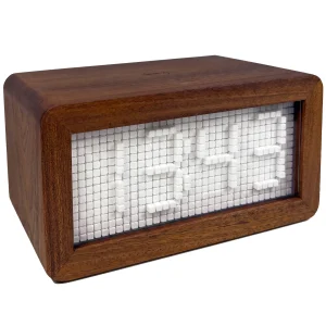 A-Minimalist 3D Stereo Pixel Desk Clock