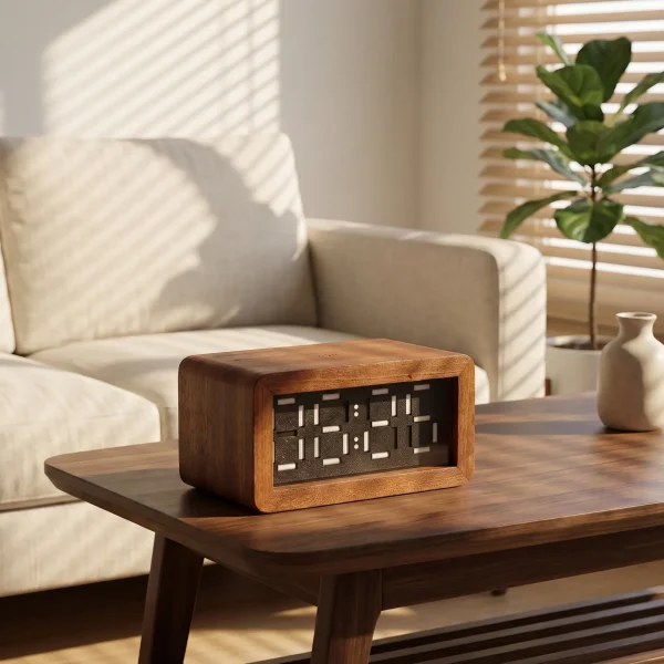 mechanical-clock05 A-Mechanical Push-Pull Flip Clock