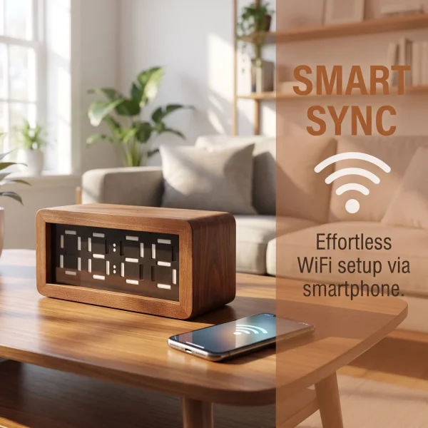 mechanical-clock07 A-Mechanical Push-Pull Flip Clock