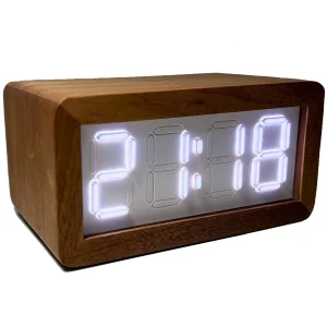 B-Minimalist 3D Stereo Pixel Desk Clock
