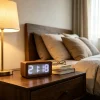 wood‑led‑clock.detail1 B-Minimalist 3D Stereo Pixel Desk Clock
